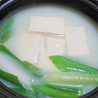おうちで作る☆温泉湯豆腐。